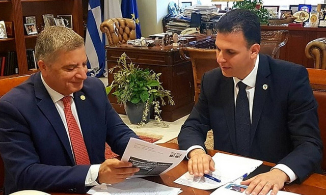 Εκλογές 2019: Συνάντηση Πατούλη - Καραμέρου