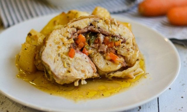 Η συνταγή της ημέρας: Ρολό κοτόπουλο