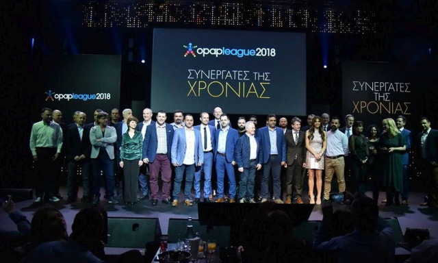 ΟΠΑΠ: Λαμπερή βραδιά αφιερωμένη στους συνεργάτες που ξεχώρισαν το 2018