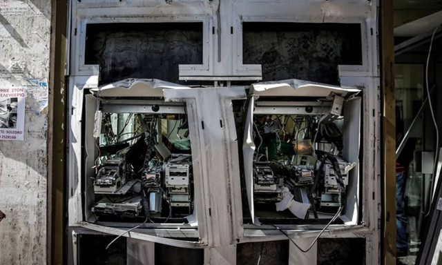 Έκρηξη σε ΑΤΜ στην Ελευσίνα 