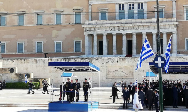 25η Μαρτίου: Ξεκάθαρο μήνυμα Παυλόπουλου σε Τουρκία: Κατηγορηματική μας απάντηση το «Μολών Λαβέ»
