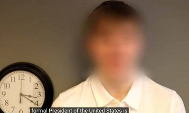 Επέστρεψε από το μέλλον και αποκαλύπτει: «Ο πρόεδρος των ΗΠΑ το 2045 θα είναι...»  (vid)