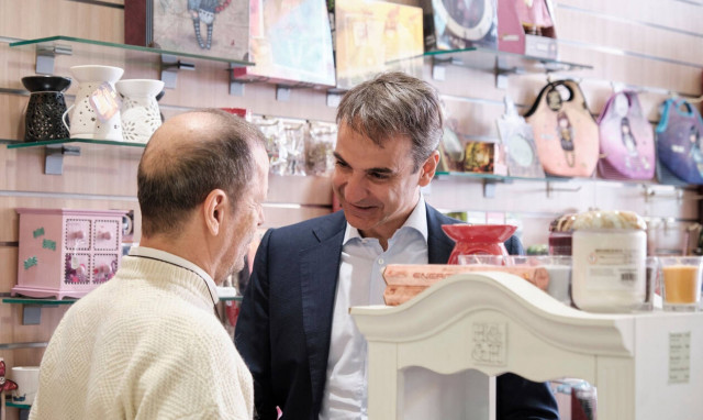 Εκλογές 2019 - O Κυριάκος Μητσοτάκης επισκέφτηκε τα Σεπόλια