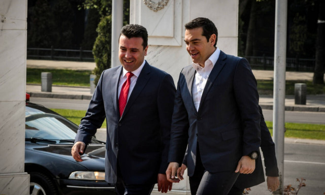 Σκόπια: Δείτε LIVE τις κοινές δηλώσεις Τσίπρα - Ζάεφ
