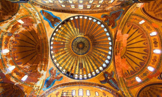 Ποια τοιχογραφία στην Αγιά Σοφιά σκότωνε όποιον Τούρκο προσπαθούσε να την καταστρέψει