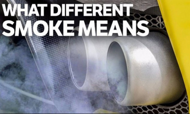 Τι σημαίνει το χρώμα του καπνού για τον κινητήρα σας; (vid)