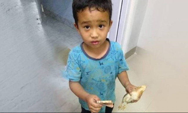 Δείτε τι έκανε ο ΛΑΤΡΕΜΕΝΟΣ πιτσιρικάς που τραυμάτισε κατά λάθος ένα… κοτοπουλάκι (pics)