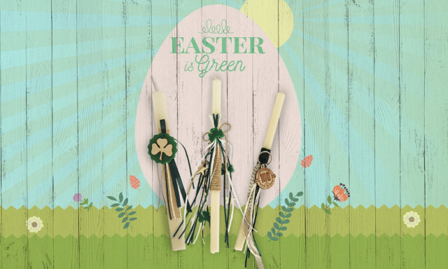 Πασχαλινές λαμπάδες Παναθηναϊκού