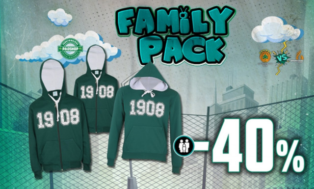 ΚΑΕ Παναθηναϊκός ΟΠΑΠ: Οικογενειακά πακέτα στα καταστήματα του γηπέδου!