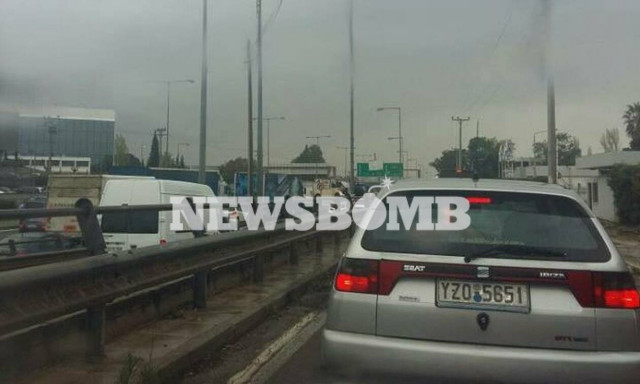 «Κόλαση» οι δρόμοι της Αθήνας: Μποτιλιάρισμα σε Κηφισό, Κηφισίας και Αττική Οδό