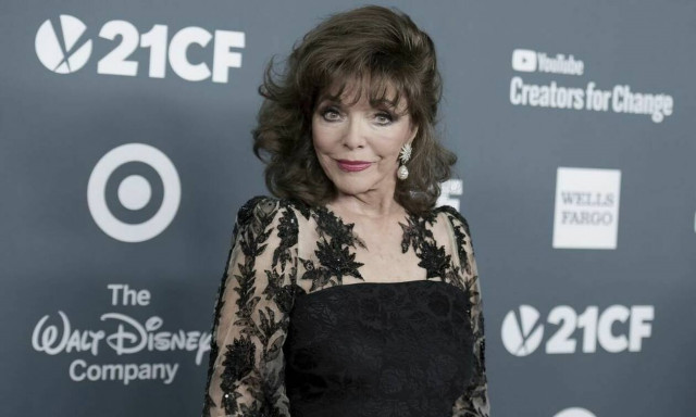 Παραλίγο τραγωδία για την Τζόαν Κόλινς - Θα καιγόταν στο σπίτι της!