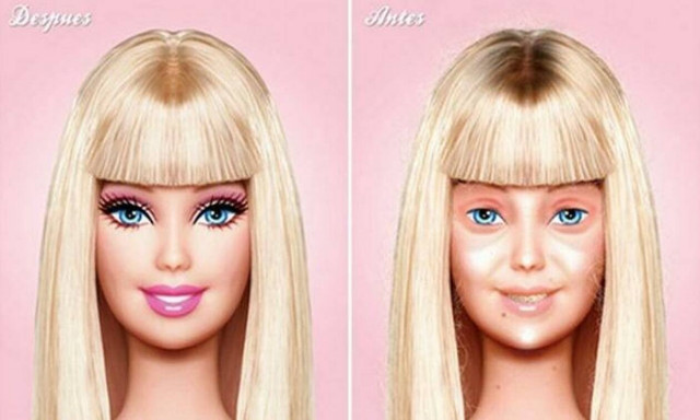 Γροθιά στα στερεότυπα! Η Barbie εμφανίζεται χωρίς μακιγιάζ και σκορπά χαμόγελα