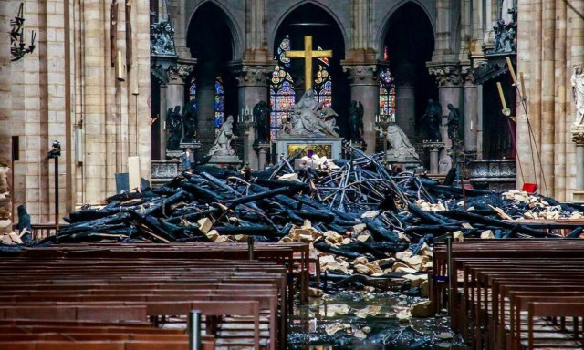 Notre-Dame fire: Macron says new cathedral will be «more beautiful»