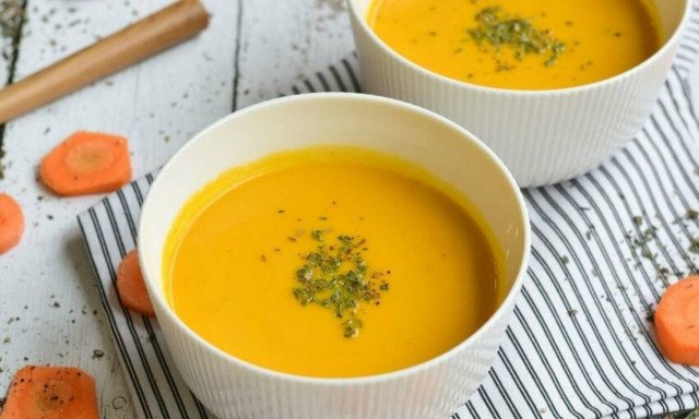 Η συνταγή της ημέρας: Καροτόσουπα