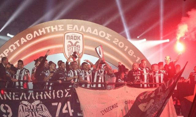  Πρωταθλητής Ελλάδας ο ΠΑΟΚ - Φλέγεται η Θεσσαλονίκη (pics)