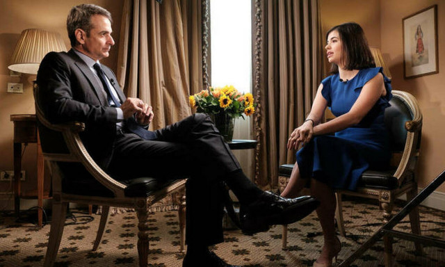 Μητσοτάκης στο Bloomberg: «Ανάσα» σε μεσαία τάξη και επενδύσεις με μείωση φόρων