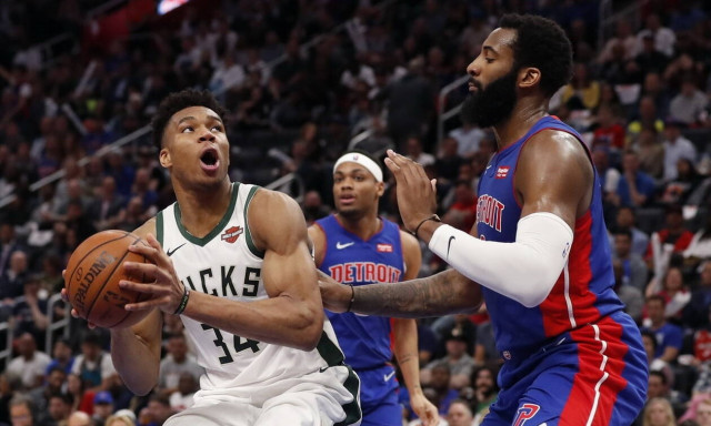 «Σκούπισαν» οι Μπακς τους Πίστονς: Ασύλληπτος Γιάννης Αντετοκούνμπο - Πέτυχε 41 πόντους! 