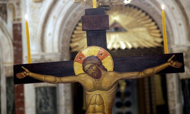 Η Ακολουθία των Αγίων Παθών - Σήμερον κρεμάται επί ξύλου 