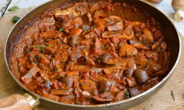 Η συνταγή της ημέρας: Μανιτάρια Bourguignon