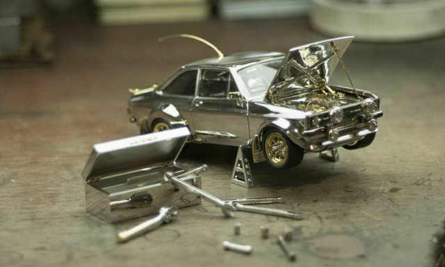 Αυτή η μινιατούρα του Ford Escort Mk2 κοστίζει πολύ περισσότερο από το κανονικό αυτοκίνητο