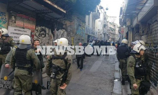 Νέα επιχείρηση της ΕΛ.ΑΣ. στα Εξάρχεια - Τρεις προσαγωγές για ναρκωτικά