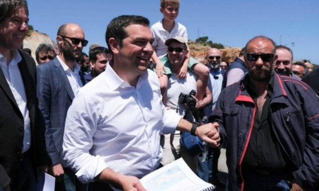 Τσίπρας: Οι Κρητικοί δικαιούνται ένα σύγχρονο οδικό δίκτυο
