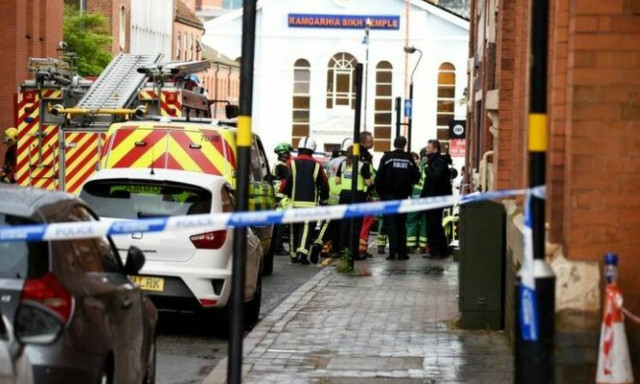 Βρετανία: Κατέρρευσε κτήριο στο Μπέρμιγχαμ - Τρεις τραυματίες (pics)