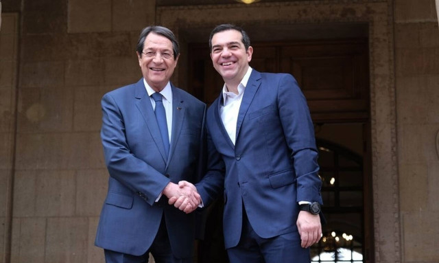 Συνάντηση Τσίπρα - Αναστασιάδη για τουρκική προκλητικότητα στην κυπριακή ΑΟΖ