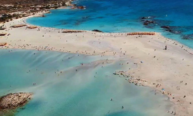 Video - drone αποδεικνύει γιατί το Ελαφονήσι είναι ένας επίγειος παράδεισος!