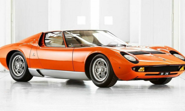 Aυτή είναι η Lamborghini Miura P400 που είχε εμφανιστεί στην ταινία «The Italian Job»