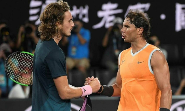 Tsitsipas stops Nadal to face Djokovic in Madrid Open final
