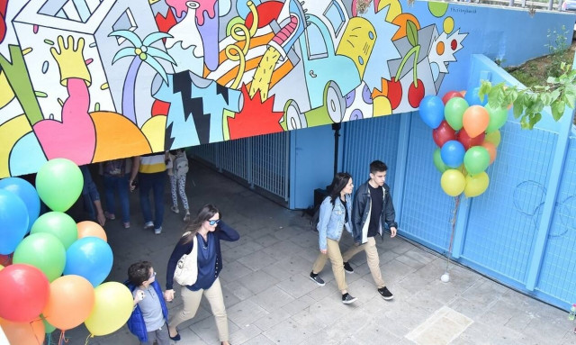 O ΟΠΑΠ δημιουργεί την πρώτη διαδραστική υπόγεια διάβαση (pics&vid)