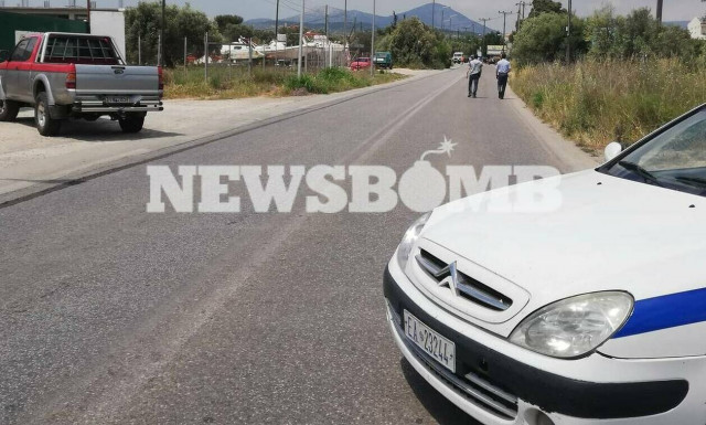 Τροχαίο στο Μαρκόπουλο: Φόβοι για έκρηξη από τη διαρροή καυσίμων (pics)