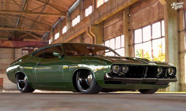 Αυτό το κουπέ δεν μπορεί να περάσει απαρατήρητο   