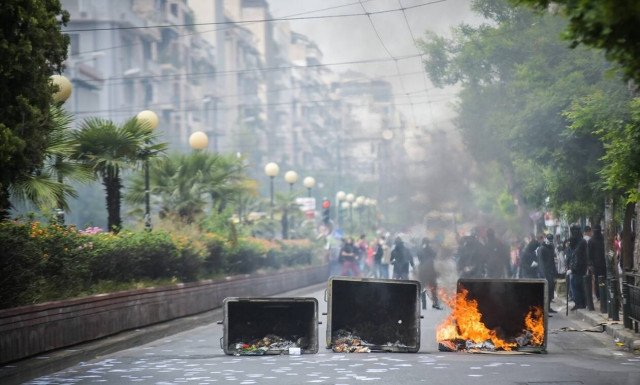 Επεισόδια έξω από ΑΣΟΕΕ, Πολυτεχνειούπολη και Γεωπονική Σχολή