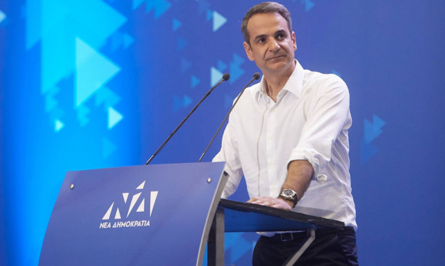 Μητσοτάκης από Περιστέρι: «Ο Τσίπρας έδωσε πολύ λίγα, πολύ αργά»