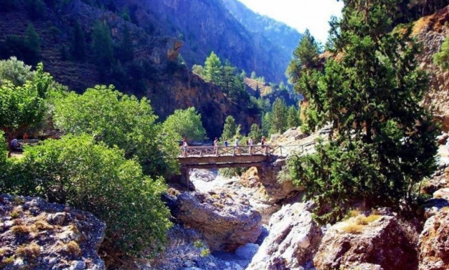 Κρήτη: Νεκρός τουρίστας στο φαράγγι της Σαμαριάς