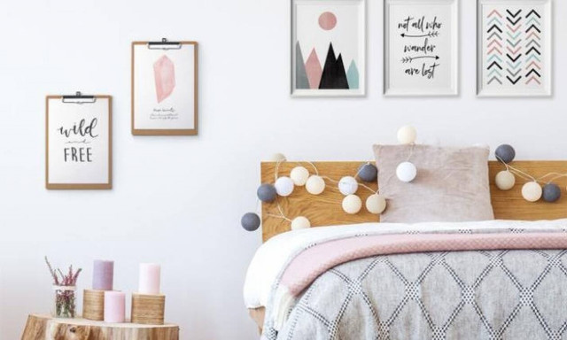 6 DIY που μπορείς να φτιάξεις για να διακοσμήσεις τους τοίχους στο υπνοδωμάτιο
