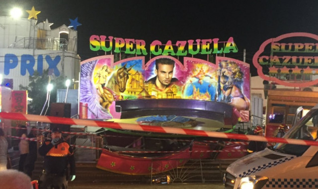 Τρόμος σε λούνα παρκ: Κατέρρευσε ρόδα - Δεκάδες τραυματίες