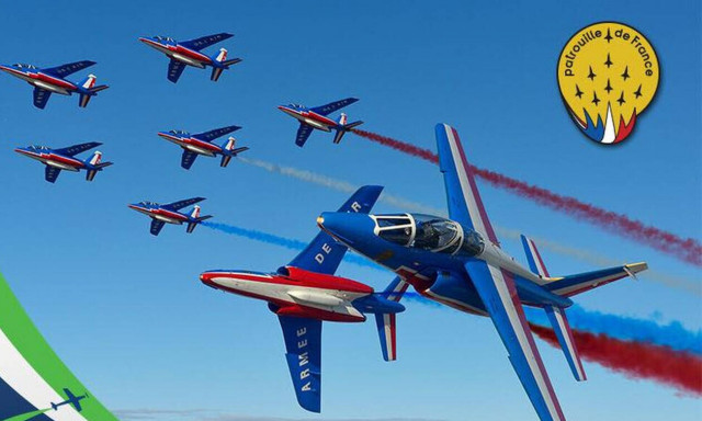 Η Patrouille de France στην Αθήνα για το Athens Flying Week