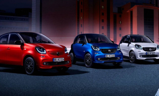 Με τη συλλεκτική urbanshadow των smart κλείνει ο κύκλος ζωής τους με κινητήρα εσωτερικής καύσης