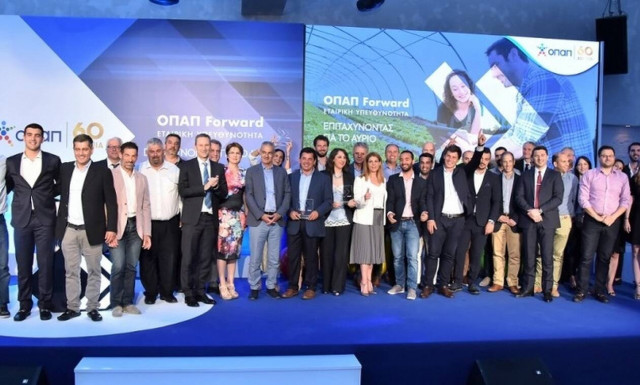 Η λαμπερή βραδιά των βραβείων του «ΟΠΑΠ Forward» – Δείτε τα highlights της εκδήλωσης