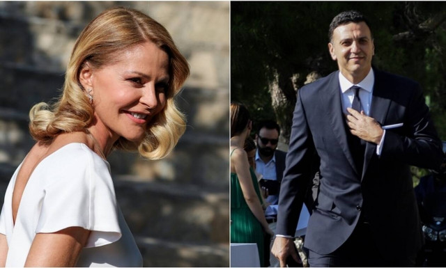 Τζένη Μπαλατσινού - Βασίλης Κικίλιας: Όσα έγιναν στο γάμο - Δείτε τις φωτογραφίες