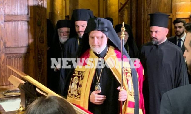 Δοξολογία του νέου Αρχιεπισκόπου Αμερικής Ελπιδοφόρου στο παρεκκλήσι Αποστόλου Παύλου (pics)