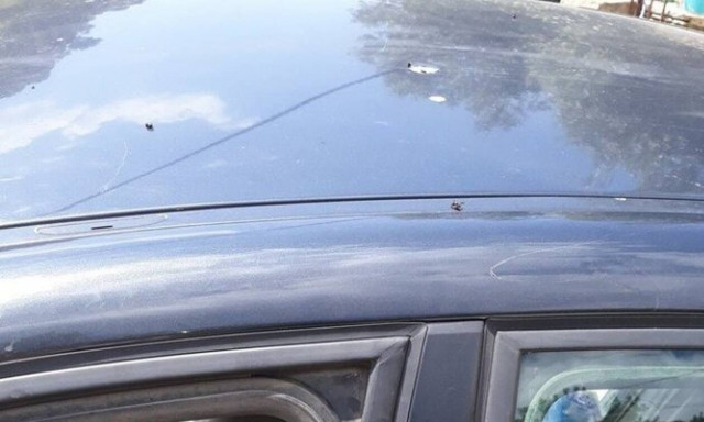 Σώθηκε από θαύμα: Τον βρήκε «αδέσποτη» σφαίρα ενώ οδηγούσε