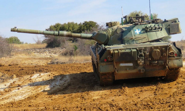 Ατύχημα με ερπυστριοφόρο στο Λαγκαδά