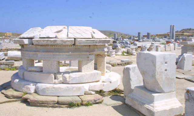 Η κλιματική αλλαγή απειλεί και τη Δήλο (pics&vid)