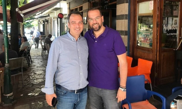 Εκλογές 2019: Συνάντηση Παπαθανάση - Φαρμάκη