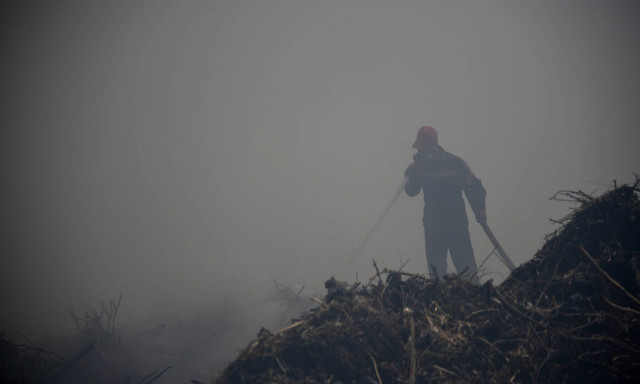 Φωτιά ΤΩΡΑ στα Άνω Λιόσια