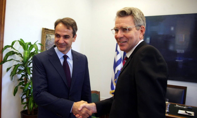 Εκλογές 2019: Συγχαρητήρια από τον Τζέφρι Πάιατ στον Κυριάκο Μητσοτάκη